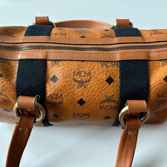 MCM Visetos Boston Bag - Picture 6 of 6